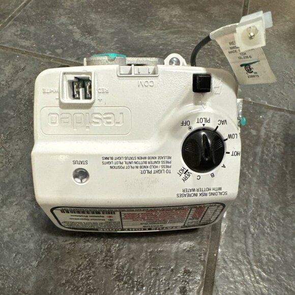 SP20832E - OEM Water Heater Natural Gas Valve brand new - Picture 2 of 3